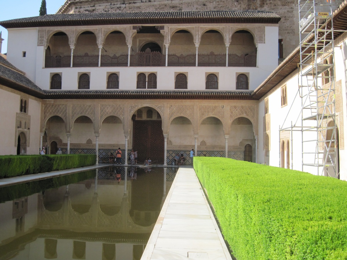 64-Alhambra-Recinto centrale del Palazzo de Camares